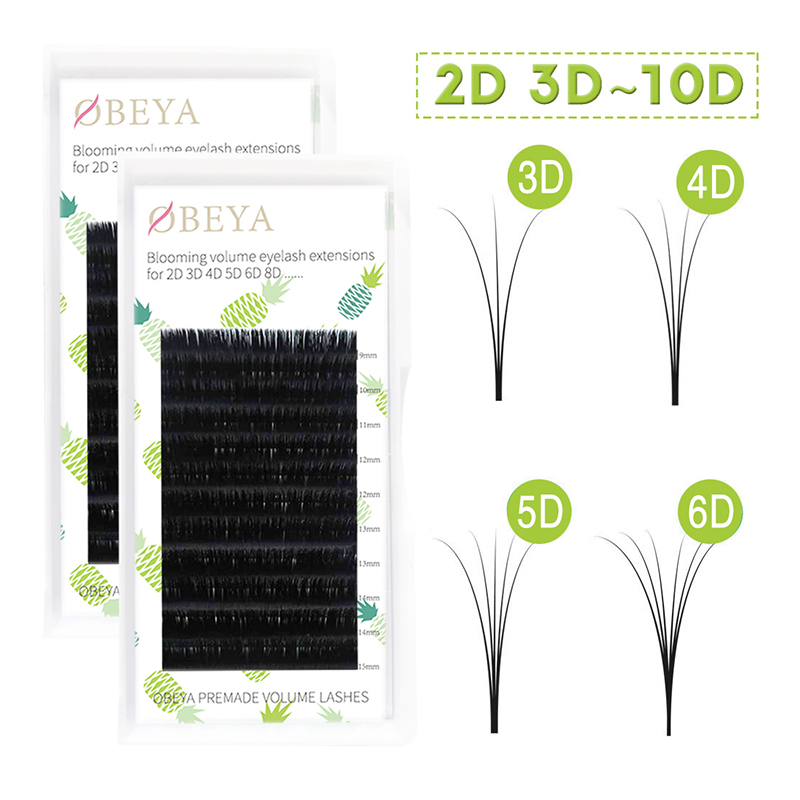 Lastest easy fan volume lashes extension UK JH50